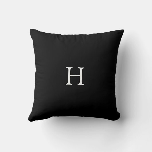 カスタマイズ可能な猫と犬の写真とハートを黒に クッション (裏面)