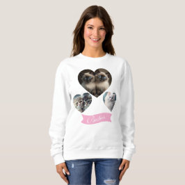 カスタマイズ可能な猫好き用Sweatshirt スウェットシャツ