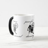 カスタマイズ可能な獅子特性ギリシャ語 – スタイル〔占星術の〕十二宮図 モーフィングマグカップ (正面左)