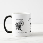 カスタマイズ可能な獅子特性ギリシャ語 – スタイル〔占星術の〕十二宮図 モーフィングマグカップ (左)