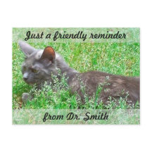 カスタマイズ可能な獣医検査の注意喚起