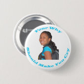 カスタマイズ可能な理由ボタン 缶バッジ (正面&裏面)