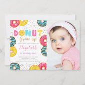 カスタマイズ可能な甘いパーティの招待状 子供へ 招待状 (正面)