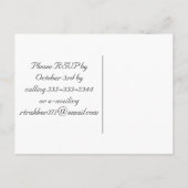 カスタマイズ可能な甘い16 16カード招待状 インビテーションポストカード (裏面)