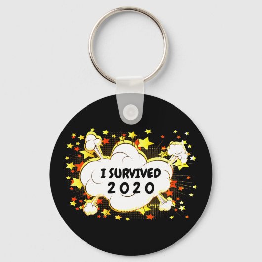 カスタマイズ可能な生き延びI 20xx爆発カラフル キーホルダー (正面)