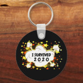 カスタマイズ可能な生き延びI 20xx爆発カラフル キーホルダー (正面)