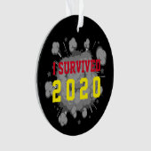 カスタマイズ可能な生き延びI 20xx爆破（暗） オーナメント (正面)