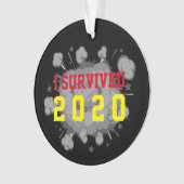 カスタマイズ可能な生き延びI 20xx爆破（暗） オーナメント (正面)