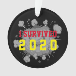 カスタマイズ可能な生き延びI 20xx爆破（暗） オーナメント