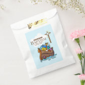 カスタマイズ可能な男の赤ちゃんバプテスムノアズアーク フェイバーバッグ (封をした状態)