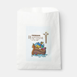 カスタマイズ可能な男の赤ちゃんバプテスムノアズアーク フェイバーバッグ