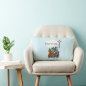 カスタマイズ可能な男の赤ちゃんバプテスムノアズアーク ランバークッション (椅子)