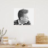 カスタマイズ可能な男性のサロンポスター ポスター (キッチン)