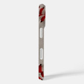 カスタマイズ可能な番号を持つ野球 Case-Mate iPhoneケース (裏面 / 右)