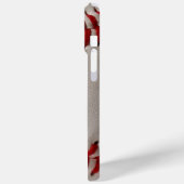 カスタマイズ可能な番号を持つ野球 Case-Mate iPhoneケース (裏面 / 左)