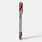カスタマイズ可能な番号を持つ野球 Case-Mate iPhoneケース (裏面 / 右)