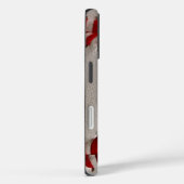 カスタマイズ可能な番号を持つ野球 Case-Mate iPhoneケース (裏面 / 右)