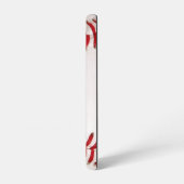 カスタマイズ可能な番号を持つ野球 SAMSUNG GALAXYケース (左側面)