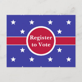 カスタマイズ可能な登録でははがきに投票 ポストカード