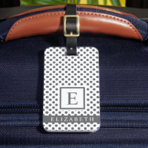 カスタマイズ可能な白とグレーの水玉模様