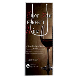 カスタマイズ可能な白と黒のエレガントなミニマルワイン ワインギフトバッグ