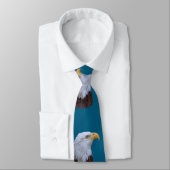 カスタマイズ可能な白頭鷲の鳥 ネクタイ (タイ)