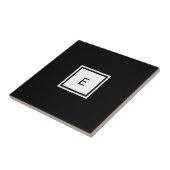 カスタマイズ可能な白黒のセラミックタイル タイル (側面)