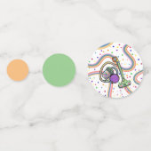 カスタマイズ可能な真空パーティー紙吹雪 コンフェッティ (正面)