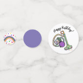 カスタマイズ可能な真空パーティー紙吹雪 コンフェッティ (裏面)