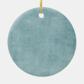 カスタマイズ可能な確立日付きDaddyオーナメント セラミックオーナメント (裏面)