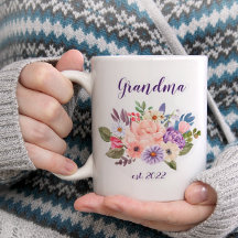 カスタマイズ可能な祖母の日付 – 初めての祖母