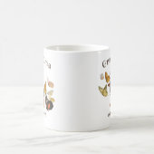 カスタマイズ可能な祖母の日付 – 初めて祖母のCof コーヒーマグカップ (中央)