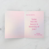 カスタマイズ可能な私はイースターバニーイースター カード (内部)