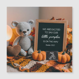 カスタマイズ可能な秋の妊娠告知