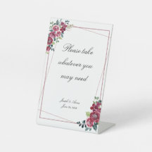 カスタマイズ可能な秋バラバスルーム記号