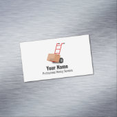 カスタマイズ可能な移動サービスカート マグネット名刺 (インサイチュ)