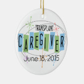 カスタマイズ可能な移植ケアカスタム者(写真付き) セラミックオーナメント (右)