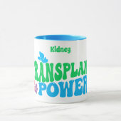 カスタマイズ可能な移植パワーレトロデザイン マグカップ (中央)