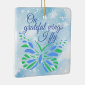 カスタマイズ可能な移植受容器セラミックオーナメント セラミックオーナメント (右)