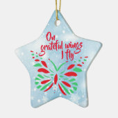 カスタマイズ可能な移植受領者 セラミックオーナメント (左)