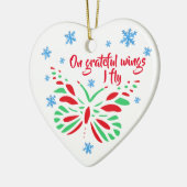 カスタマイズ可能な移植受領者 セラミックオーナメント (左)