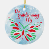 カスタマイズ可能な移植受領者 セラミックオーナメント (正面)