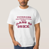 カスタマイズ可能な種類のシャツ Tシャツ (正面)