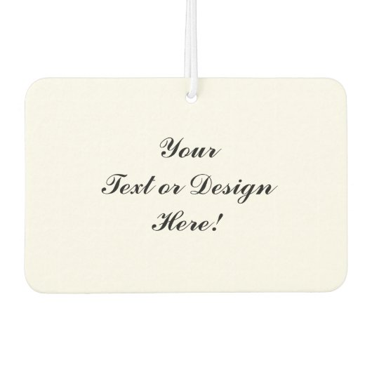 カスタマイズ可能な空気清浄機 – テキストまたはデザインの追加 カーエアーフレッシュナー (正面)