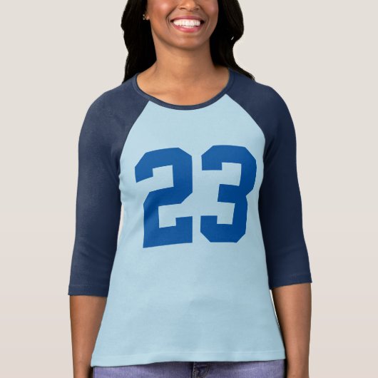 カスタマイズ可能な第23 Tシャツの設計変更数 Tシャツ (正面)