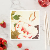 カスタマイズ可能な紙ナプキン白花 スタンダードランチョンナプキン (インサイチュ)