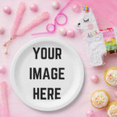 カスタマイズ可能な紙プレート ペーパープレート (パーティー)