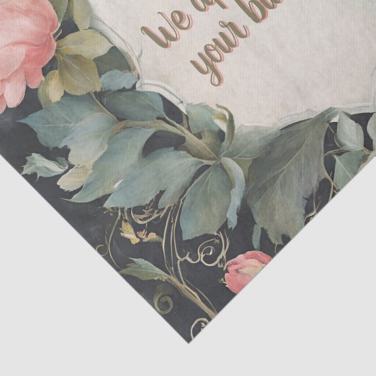 カスタマイズ可能な素晴らしいフローラティッシュペーパー 薄葉紙 (詳細)