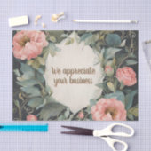 カスタマイズ可能な素晴らしいフローラティッシュペーパー 薄葉紙 (クラフト)