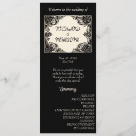 カスタマイズ可能な結婚ゴシック プログラム